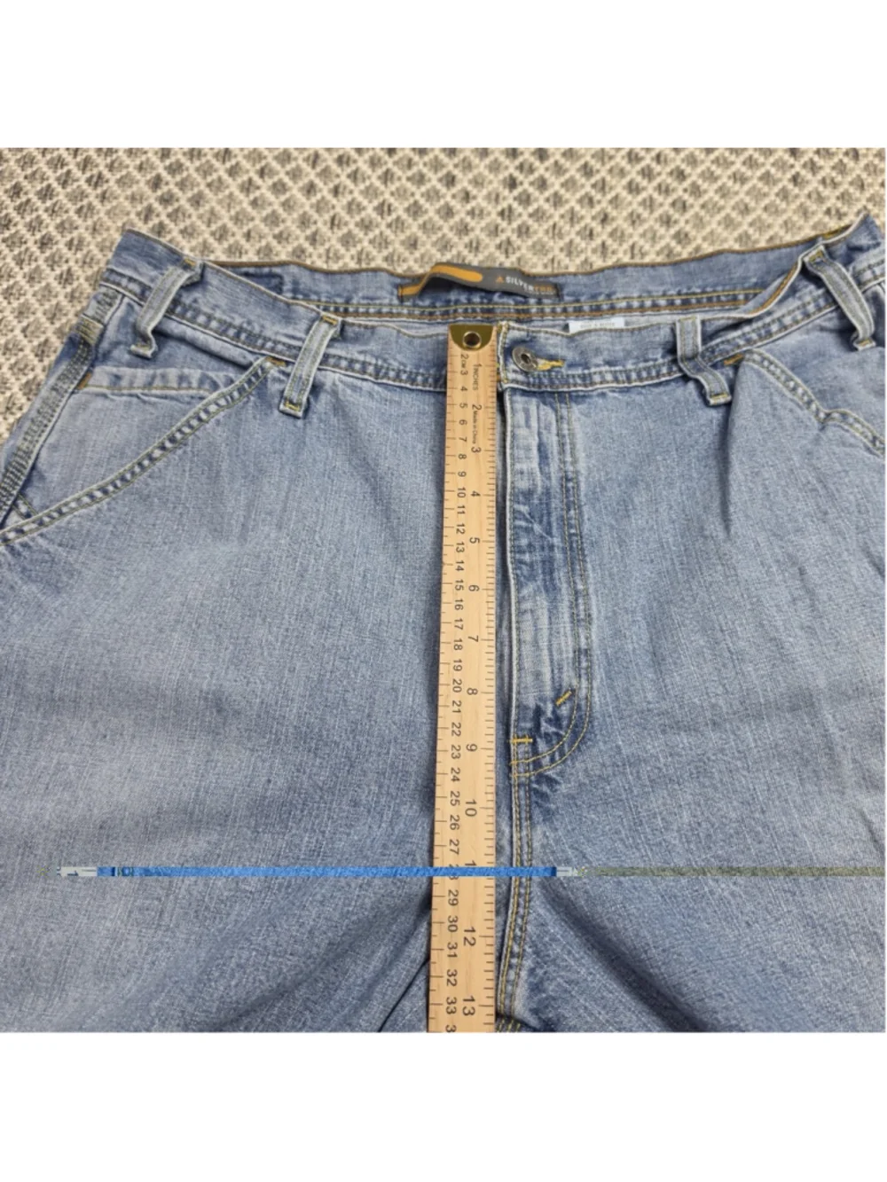 Levi’s SilverTab Carpenter Jeans Men’s W36 L30 Light Wash Utility Denim Pants